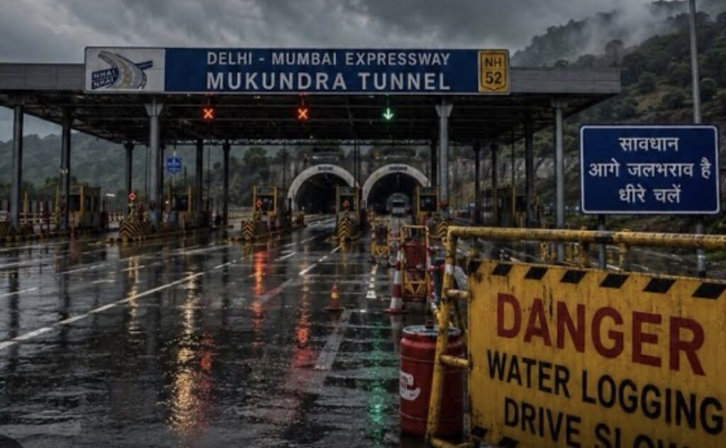 कोटा की 1100 करोड़ की मुकुंदरा-चेचट टनल में पानी भरने से उठे सवाल, ड्रेनेज सिस्टम की क्षमता पर जांच की मांग